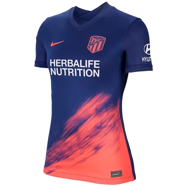 Tailandia Camiseta Atletico Madrid 2nd Mujer 2021-2022